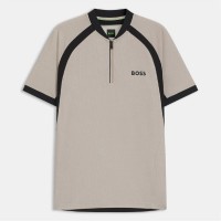 блуза,с,яка,облекла,на,разпродажба,мъжки,тениски,boss,pl,toc,matchball,zip,neck,mesh,polo,shirt,white