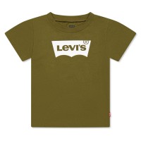 тениска,детски,облекла,levis,1st,batwing,logo,t,shirt,dark,olive