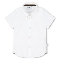 детска,риза,с,къс,ръкав,детски,облекла,boss,short,sleeve,shirt,infants,white,10p