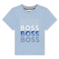детска,тениска,детски,облекла,boss,logo,t,shirt,infants,pale,blue,783