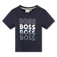 детска,тениска,детски,облекла,boss,logo,t,shirt,infants,navy,849