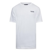 тениска,мъжки,тениски,replay,short,sleeve,t,shirt,white