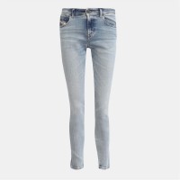 дънки,дамски,дънки,diesel,2017,slandy,super,skinny,fit,jeans,blue