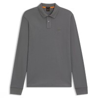 блуза,с,яка,мъжки,тениски,boss,passerby,slim,fit,long,sleeve,polo,shirt,grey