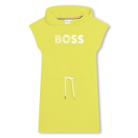 юношеска,рокля,детски,облекла,boss,hoodie,dress,juniors,lime,609