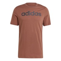 тениска,adidas,essentials,linear,embroidered,logo,t,shirt,brown