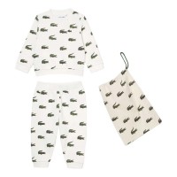 бебешки,комплект,детски,облекла,lacoste,lacoste,crocodile,pajama,set,babies,flour,green