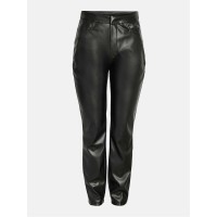 панталони,noisy,may,pu,ankle,pants,ld99,black