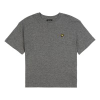 детска,тениска,детски,облекла,lyle,and,scott,lyle,and,scott,oversized,t,shirt,junior,boys,smoke,grey,marl