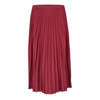 пола,lacoste,elasticated,waist,flowing,pleated,skirt,red