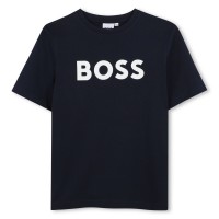 юношеска,тениска,детски,облекла,boss,boss,large,logo,t,shirt,juniors,navy,849