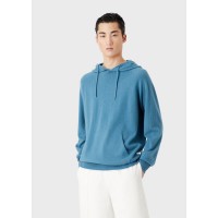 суичър,мъжки,горнища,с,качулка,мъжки,ежедневни,облекла,emporio,armani,pullover,hoodie,blue