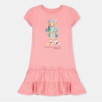 тениска,детски,3/4,панталони,polo,ralph,lauren,kids',t,shirt,dress,faded,peony