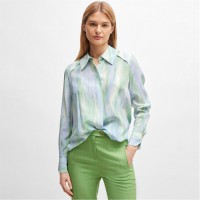 дамски,ризи,boss,bacie,silk,blouse,blue,green