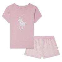 детски,комплект,детски,облекла,polo,ralph,lauren,lounge,set,junior,girls,carmel,pink