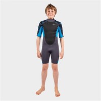 детски,бански,костюми,детски,3/4,панталони,бански,костюми,за,момчета,водни,спортове,gul,response,3,2mm,flatlock,junior,shorty,grey,blue