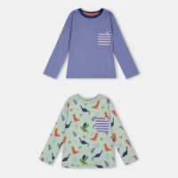 детски,тениски,детски,облекла,lilly,and,sid,dino,pkt,top,2pk,in99,multi