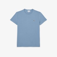 тениска,мъжки,тениски,lacoste,cotton,pima,t,shirt,blue