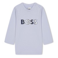 бебешка,тениска,детски,облекла,boss,long,sleeve,t,shirt,babies,pale,blue,771