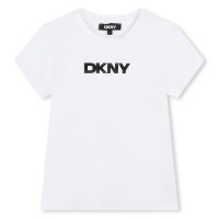 тениска,детски,облекла,dkny,dkny,cotton,t,shirt,in53,white