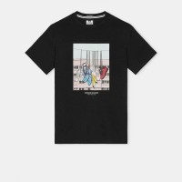 тениска,weekend,offender,battle,lines,graphic,t,shirt,black