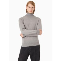 блуза,мъжки,горнища,с,качулка,мъжки,ежедневни,облекла,emporio,armani,rollneck,sweater,grey