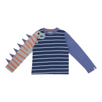 детски,тениски,детски,облекла,lilly,and,sid,dino,sleeve,top,in99,blue