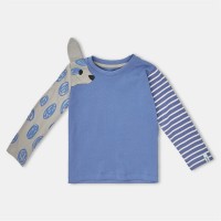 детски,тениски,детски,облекла,lilly,and,sid,leopard,slv,top,in99,multi