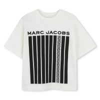 детска,тениска,детски,облекла,marc,jacobs,jumbled,logo,t,shirt,infants,cream