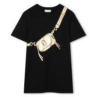 детска,тениска,детски,облекла,marc,jacobs,interlock,t,shirt,dress,infants,black