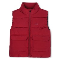 елек,детски,облекла,boss,boss,padded,gilet,jn54,red