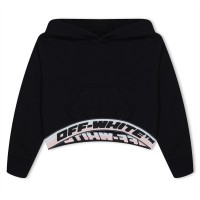 юношески,суичър,детски,облекла,off,white,logo,band,long,sleeve,hoodie,junior,black,1010