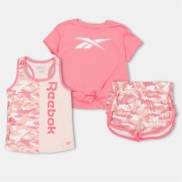 комплект,разпродажба,reebok,детски,облекла,reebok,camo,3pc,set,jn99,neon,sunset