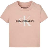 детска,тениска,детски,облекла,calvin,klein,jeans,logo,t,shirt,infants,rose,tf6