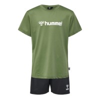 комплект,hummel,shorts,set,jn41,green