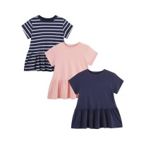 детска,тениска,studio,younger,girl,3,pack,peplum,t,shirts,blue,white