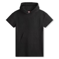 юношеска,рокля,детски,облекла,hugo,hoodie,dress,junior,black,09b