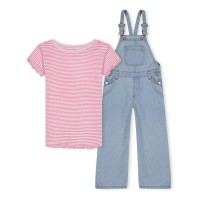 детска,тениска,детски,облекла,be,you,younger,girl,t,shirt,and,dungaree,set,pink,blue