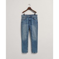 дънки,мъжки,дънки,gant,hayes,slim,fit,jeans,blue