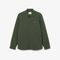 мъжки,якета,lacoste,quilted,water,repellent,overshirt,green