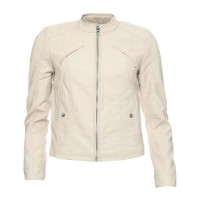 яке,дамски,жилетки,vero,moda,favodona,faux,leather,jacket,oatmeal