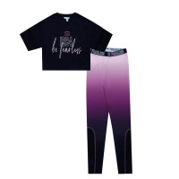 юношески,комплект,детски,облекла,miso,crop,top,and,leggings,set,juniors,pink,black