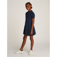 рокля,детски,облекла,tommy,hilfiger,polo,dress,ss,navy,c1g