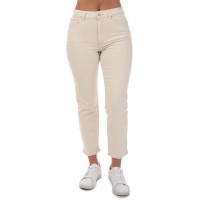 дънки,дамски,дънки,only,emily,stretch,high,waist,straight,jeans,white