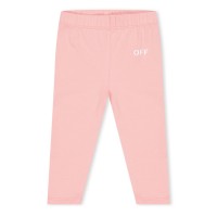 клин,детски,3/4,панталони,off,white,kids,logo,leggings,design,leggings,pink,3001