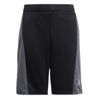 разпродажба,adidas,adidas,training,aeroready,heather,shorts,kids,black,grey