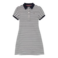 рокля,детски,облекла,tommy,hilfiger,essential,polo,dress,navy,stripe,0a4