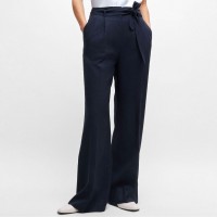 панталони,boss,tepiala,wide,leg,trousers,blue