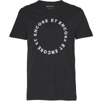 тениска,мъжки,тениски,french,connection,encore,et,encore,slogan,t,shirt,charcoal