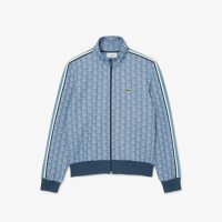 яке,мъжки,горнища,с,качулка,мъжки,ежедневни,облекла,lacoste,paris,zip,up,jacquard,track,jacket,blue